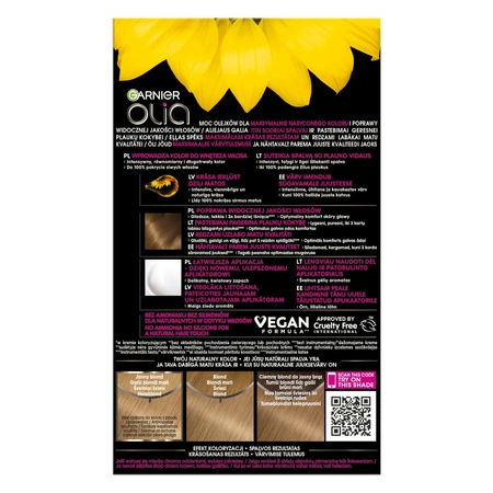 GARNIER Olia farba do włosów 8.0 Blond 174ml