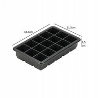 ECARLA foremka silikonowa na lód 15 kostek FNL04