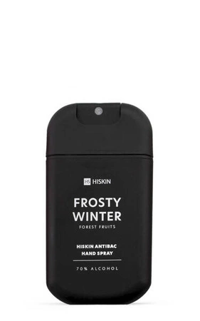 HISKIN Anitibac Hand spray do dezynfekcji rąk Frosty Winter Forest Fruits 30ml