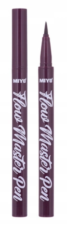 MIYO Flow Master Pen eyeliner w pisaku 02 Sweet Plum burgund 