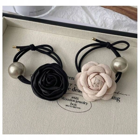 ECARLA gumka-frotka na plakietce 2szt Róże z Perłą GUM164