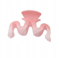 ECARLA spinka-klamra do włosów XL 9cm Ombre Róż SP219