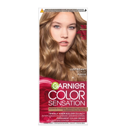 GARNIER Color Sensation krem do włosów 7.0 Delikatnie Opalizujący Blond
