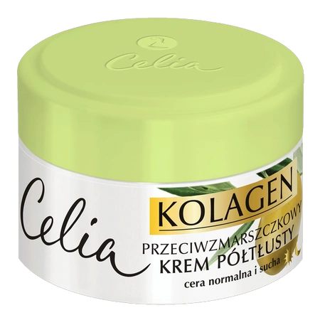 CELIA Kolagen 40+ przeciwzmarszczkowy krem półtłusty 50ml