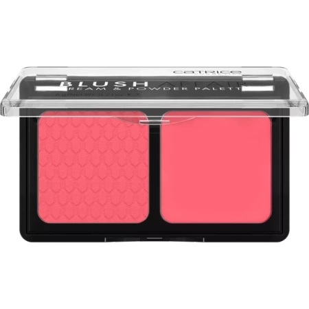 CATRICE Blush Affair róż do policzków paletka w pudrze i kremie 010 Stunning Strawberry 6g