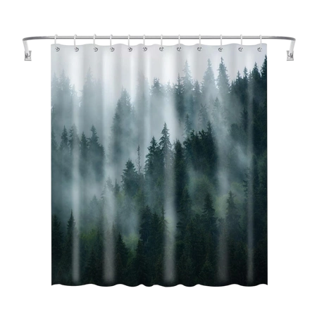 ECARLA zasłona prysznicowa łazienkowa 180x200cm 3D ZPR21