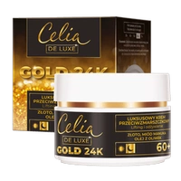 CELIA De Luxe Gold 24k 60+ krem przeciwzmarszczkowy 50ml
