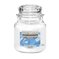 YANKEE CANDLE Home Inspiration Średnia świeca w słoiku SOFT COTTON 340g