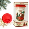 ECARLA kubek świąteczny 400ml + zaparzacz, zestaw w pudełku KB31WZ3