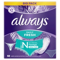 ALWAYS Dailies wkładki higieniczne Normal Flexistyle 58szt