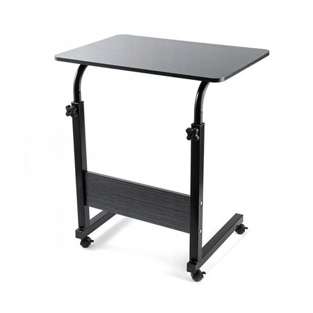 ECARLA mobilne biurko stolik pod laptop tablet Czarny STL03WZ3