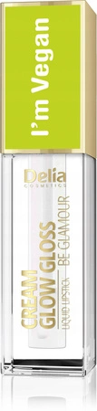 DELIA Im Vegan błyszczyk powiększający 100 Totally Crystal 5ml
