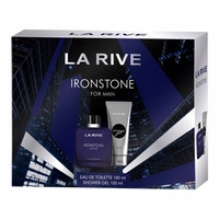 LA RIVE Men zestaw [woda toaletowa 100ml + żel 100ml] Ironstone