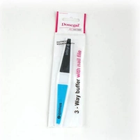 DONEGAL polerka do paznokci trzystopniowa z pilnikiem (1025)