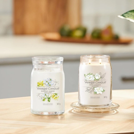YANKEE CANDLE Signature Duża świeca w słoiku MIDNIGHT JASMINE 567g