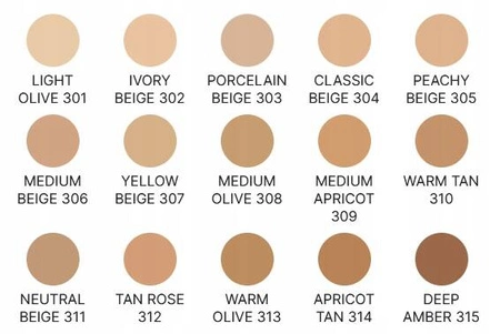 INGLOT Skin Focused podkład do twarzy pielęgnacyjny SPF50 307 Yellow Beige 30ml