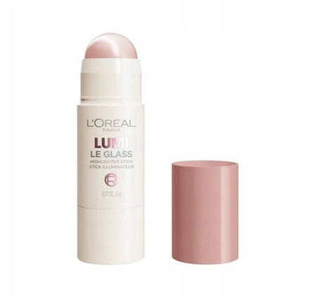LOREAL Lumi Le Glass Highlighter Stick rozświetlacz 620 Pink Ballet 5g