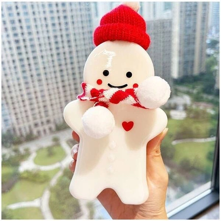 ECARLA butelka świąteczna 350ml Piernik z szalikiem BD37