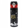 ECARLA bidon termos świąteczny zimowy 500ml Czarny BD39CZ