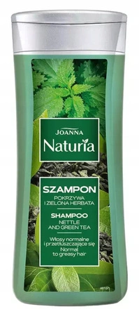 JOANNA Naturia szampon Pokrzywa i Zielona Herbata 200ml