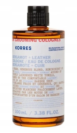 KORRES Achillea Men woda kolońska Bergamot + Leather 100ml