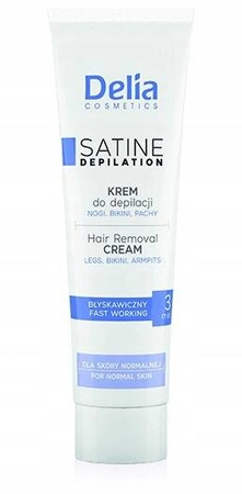 DELIA Satine Depilation krem do depilacji 3-minutowy błyskawiczny 100ml