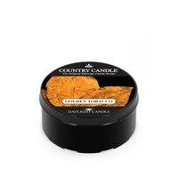 COUNTRY CANDLE Golden Tobacco świeczka zapachowa Daylight 35g