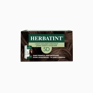 HERBATINT Ziołowa farba do włosów 5D Jasny Złoty Kasztan