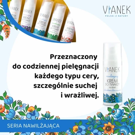 SYLVECO Vianek Nawilżająca krem do twarzy na dzień 50ml
