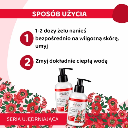SYLVECO Vianek Rewiztalizująca żel myjący do twarzy 150ml
