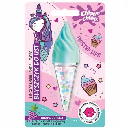 ESTETICA Chlapu Chlap Lody błyszczyk do ust sorbet winogronowy 4,5ml 