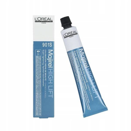 LOREAL PROFESSIONNEL Majirel High Lift farba do włosów 901S Bardzo Bardzo Jasny Blond Popielaty 50ml
