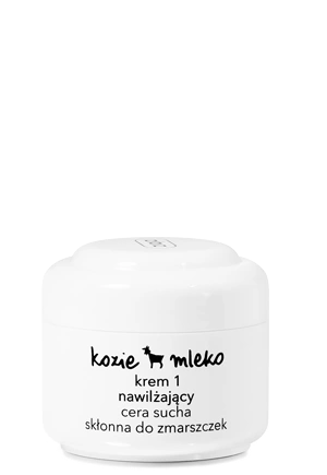 ZIAJA Kozie Mleko krem 1 nawilżający 50ml