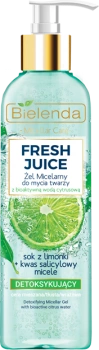 BIELENDA Fresh Juice Żel micelarny Sok z Limonki i Kwas Salicylowy 190g