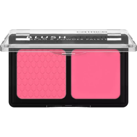 CATRICE Blush Affair róż do policzków paletka w pudrze i kremie 020 Pleasing Pink 6g