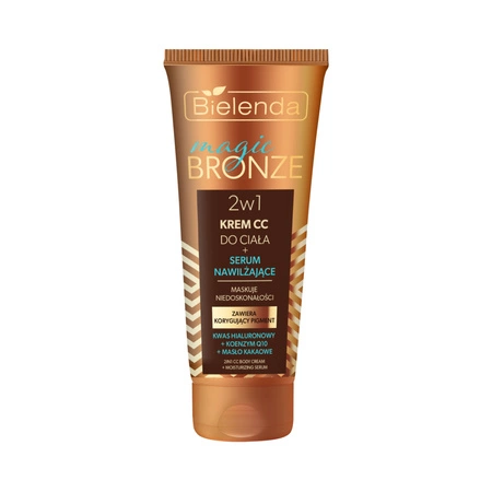 BIELENDA Magic Bronze 2w1 CC krem i serum nawilżające do ciała 150ml
