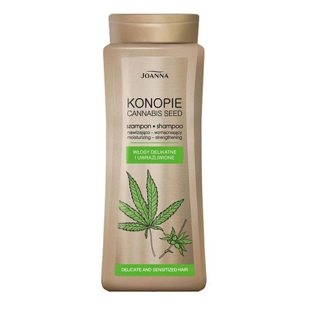 JOANNA Konopie szampon do włosów delikatnych i ultrawrażliwych 400ml