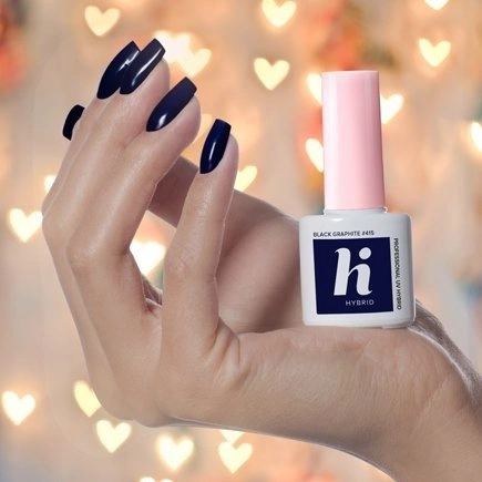 HI HYBRID Lakier hybrydowy 415 Black Graphite 5ml
