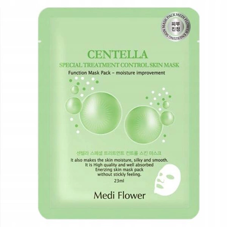 MEDI FLOWER Skin Mask maska w płacie Centella 23ml