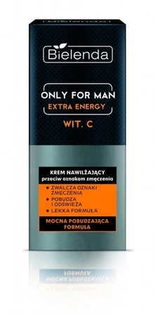 BIELENDA Only For Man Extra Energy krem Nawilżający 50ml