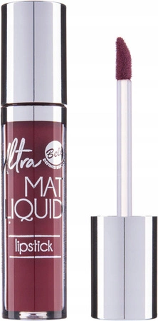 BELL Ultra Liquid Lipstick matowa pomadka w płynie 06 Passion Wine