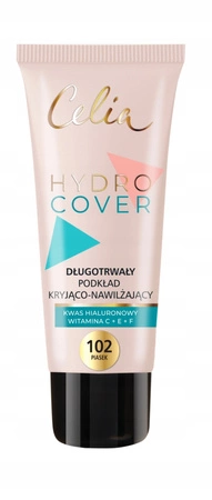 CELIA Hydro Cover podkład do twarzy kryjąco-nawilżający 102 Piasek 30ml