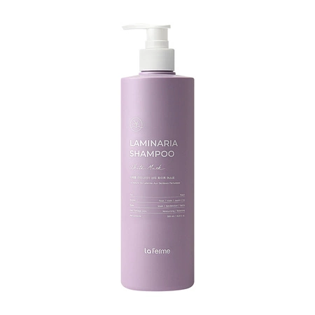 LA FERME Laminaria szampon do włosów z algami White Musk 500ml 