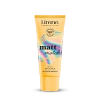 LIRENE Matt Match baza pod makijaż matująca SPF15 Słodkie Mango 30ml