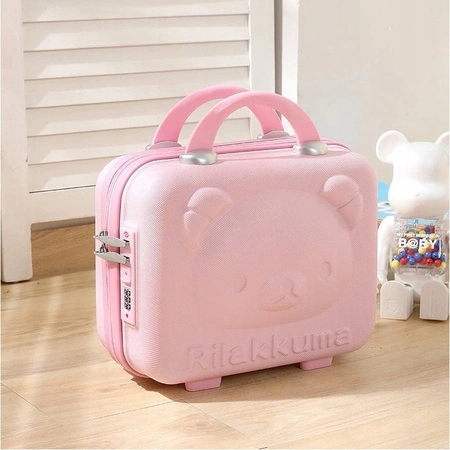 ECARLA mini walizka dla dzieci 30x16x24cm Różowa WP10