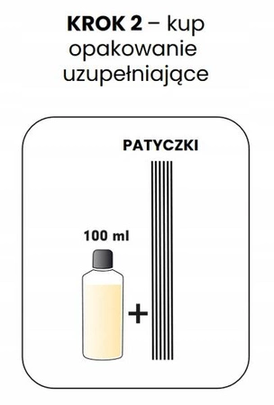 BRAIT Home Parfume Decorative olejek zapachowy z patyczkami ZAPAS Midnight Drem 100ml