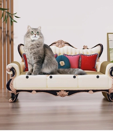 ECARLA drapak dla kota tekturowy, legowisko, kanapa 60x27x33cm KOT19