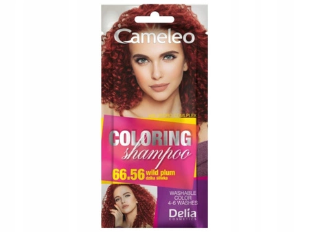 DELIA Cameleo Coloring szamponetka koloryzująca 66.56 Wild Plum 40ml