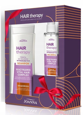 JOANNA Hair Therapy zestaw szampon + wcierka do włosów wypadających