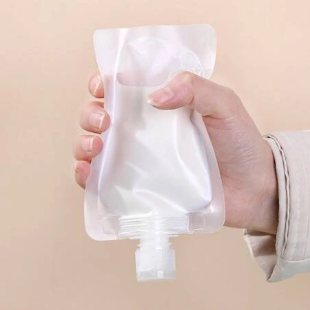 ECARLA zestaw podróżnych pojemniczków, woreczki na kosmetyki AK04 3szt